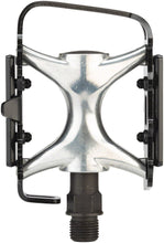 Load image into Gallery viewer, Dimension Mountain Compe Platform Pedals 9/16&quot; Forged Aluminum Body Black/Silver
