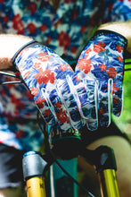 Load image into Gallery viewer, Summer LITE Gloves - Pabst Blue Ribbon Paradise
