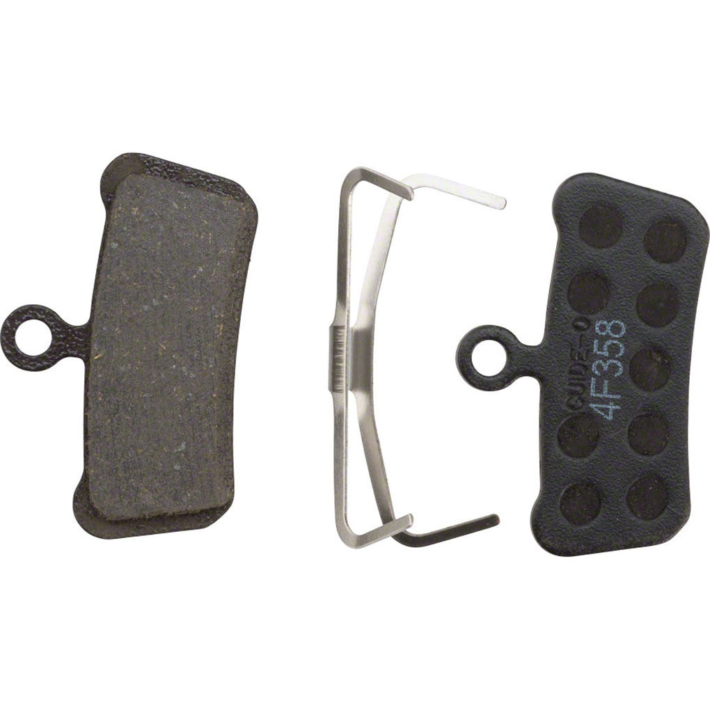 SRAM Disc Brake Pads - Organic Compound, Steel Backed, Quiet, For Trail, Guide, and G2