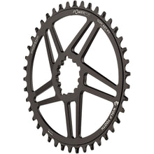 Load image into Gallery viewer, Wolf Tooth Chainring 40t SRAM Elliptical Direct Mount 12-Speed Aluminum Black
