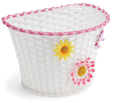 Sunlite Kids White Flower Basket