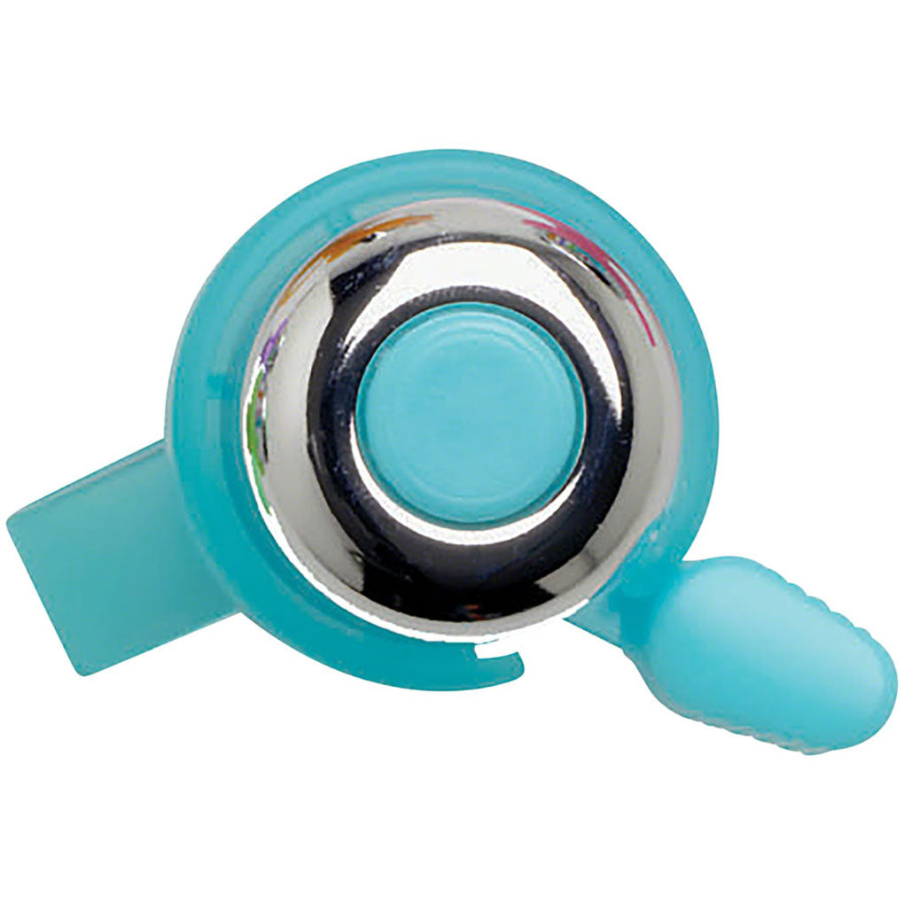 Incredibell Brass Duet Bell, Blue, Handlebars 21.7mm - 24mm