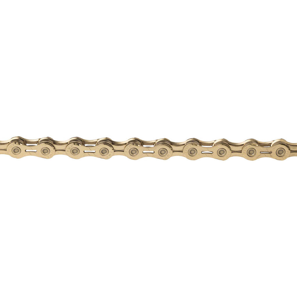 KMC X11EL Extra Light Chain 11-Spd 118 Links Gold Single Use Master Link