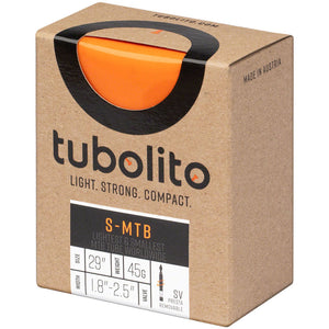 Tubolito S-Tubo MTB Tube - 29 x 1.8-2.5, 42mm Presta Valve, Orange